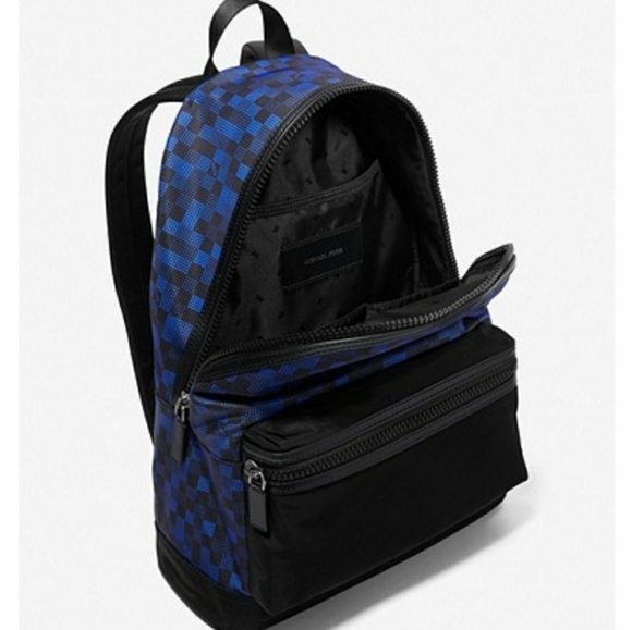 Kent graphic check backpack - Picture 3 of 3